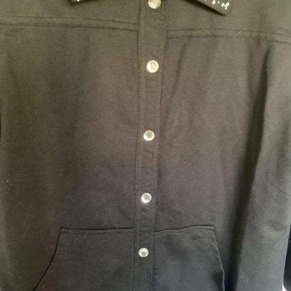 New black studded and jeweled jacket size M - Picture 5 of 6